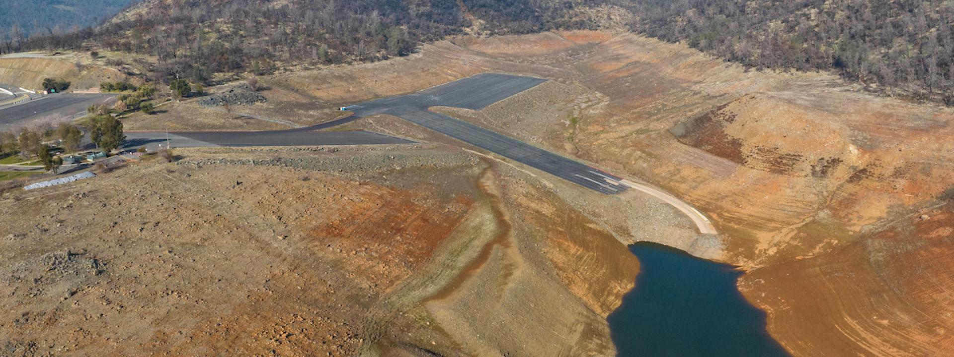 DWR Low Water Levels Lake Oroville