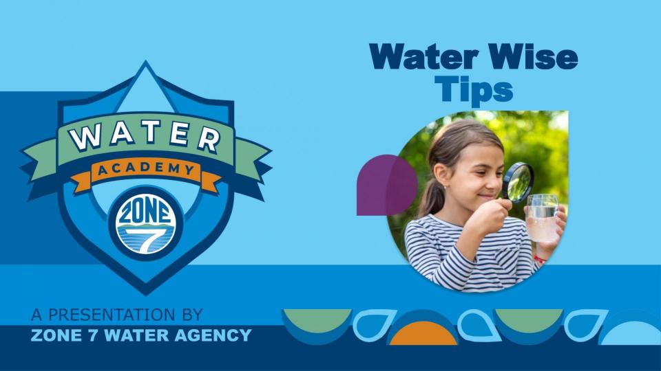  GRADE LEVEL: 1 | WATER WISE TIPS