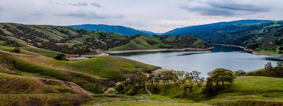 View of Lake Del Valle Regional Park