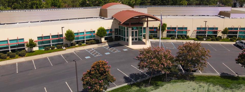 Aerial view of Zone 7 Administrative building